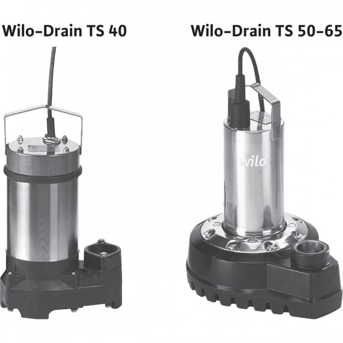 Погружной насос для сточных вод WILO DRAIN TS 40/10A 1-230-50-2-10M KA 2063926